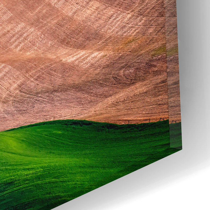Art mural en verre acrylique «Run» par Rick Berk par Latitude Run®, H 12 po x l 16 po x P 0,13 po