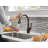 Leland Pull Down Sprayer Touch Kitchen Sink Faucet, Touch Control Kitchen Faucet-14622344
