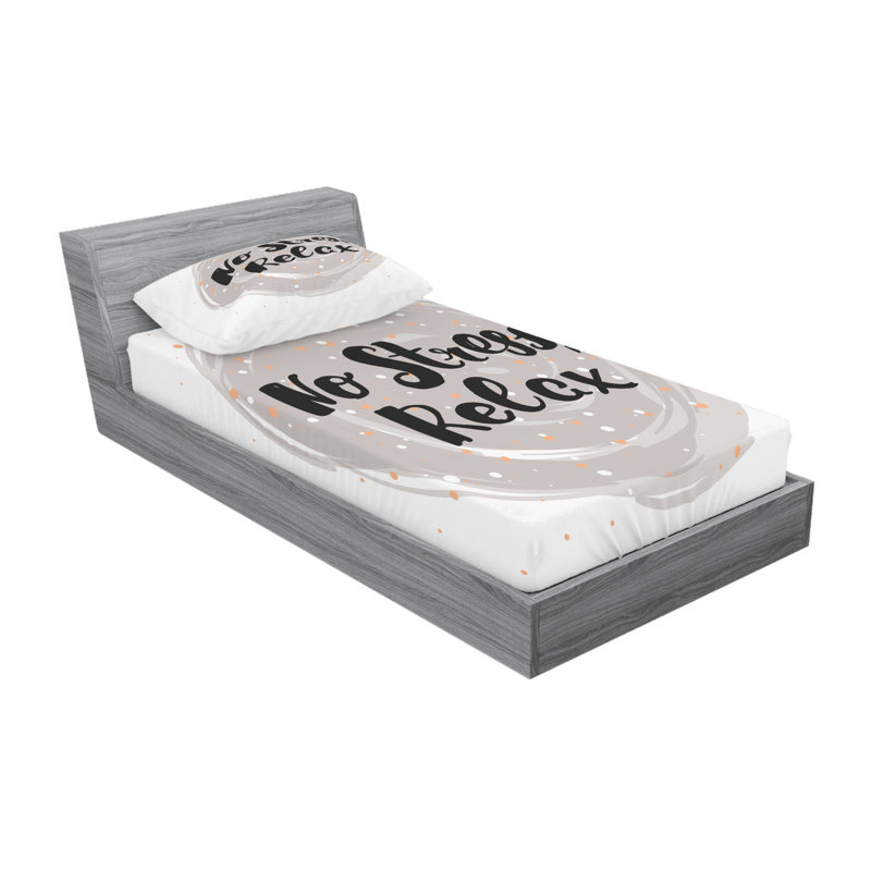Microfiber Sheet Set, Twin Sheet Set with Fitted Sheet