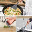 Ensemble d'ustensiles de cuisine en silicone, ensemble d'ustensiles de cuisine antiadhésifs, poignée en bois, résistant à la chaleur, gris