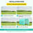 Walk-In Greenhouse With 2 Roll-Up Zipper Doors And 6 Windows, Garden Plant Hot House-108208560