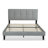 Dajai Upholstered Unfinished Platform Bed-955518761-955523318