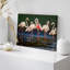 Flamants roses vibrantes, safari et jungle-93629616-93629615