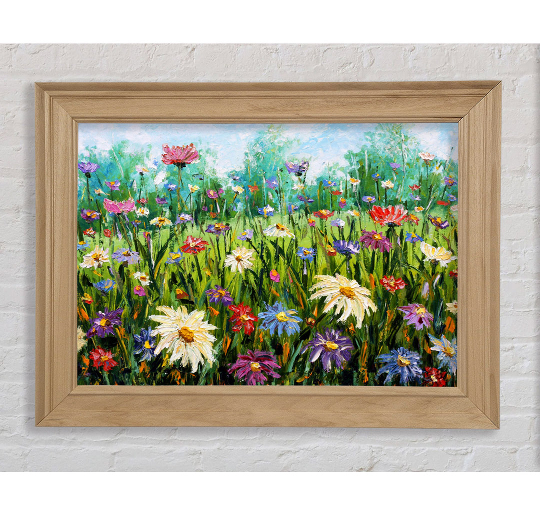 Lovely Spring Flowers Kunst - Einzelne Bilderrahmen Kunstdrucke