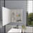 Medicine Cabinet Clayton, Bathroom, White-419293214