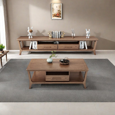 Ensemble de meuble télé et table basse Nordic