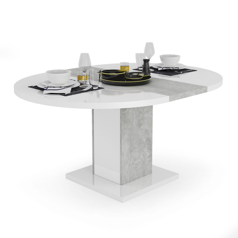 Bersain Extendable Round Dining Table