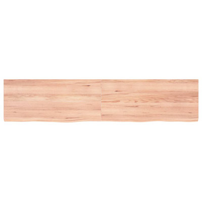 Ayuub 180cm Solid Wood Bathroom Vanity Top