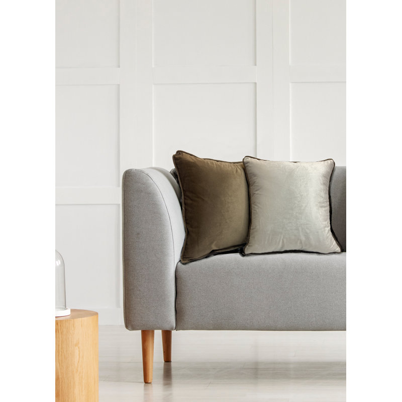 Roffe Square Euro Cushion Cover, Natural