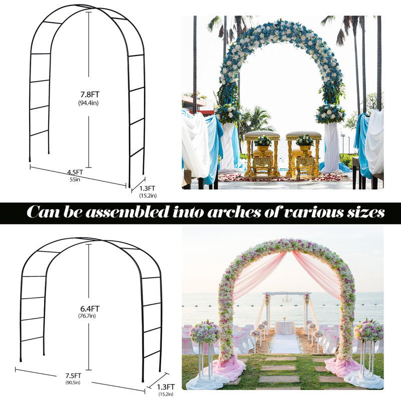Arche de mariage antirouille
