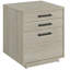 Classeur 3 tiroirs gris