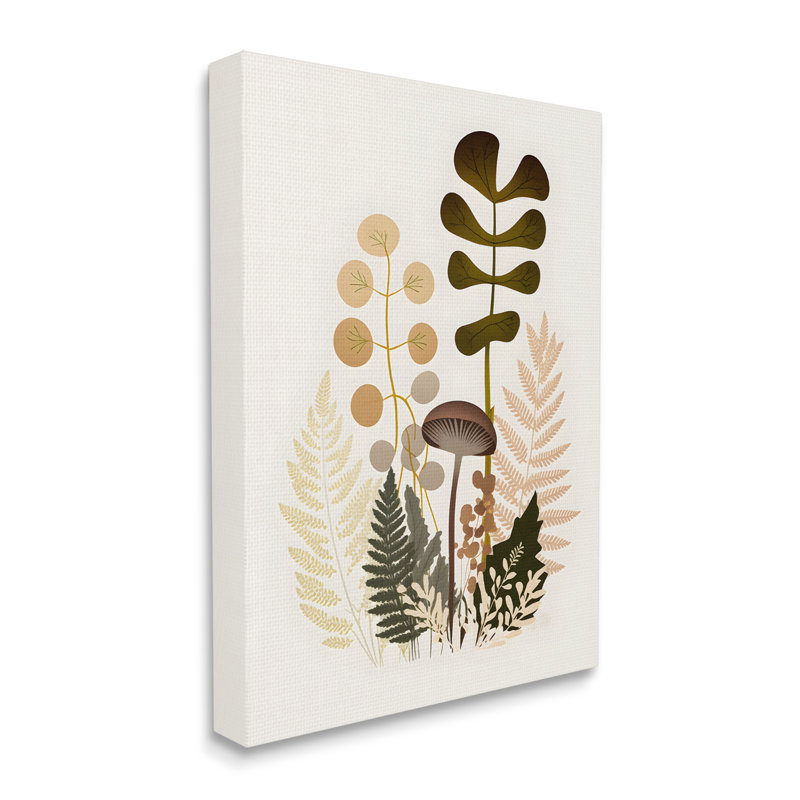 " Neutral Forest Botanicals ", 40" H x 30" W x 1.5" D