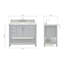 Ensemble de meuble-lavabo simple 43 po Magnolia-1522262561