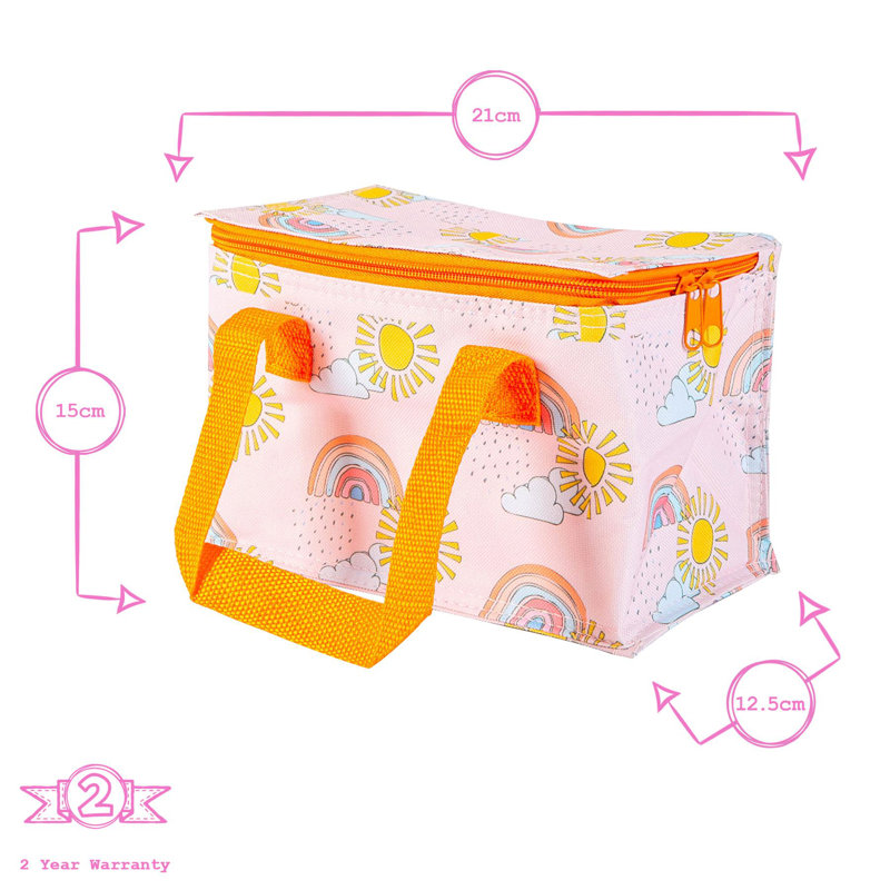Tiny Dining - Insulated Lunch Bag - Rainbow