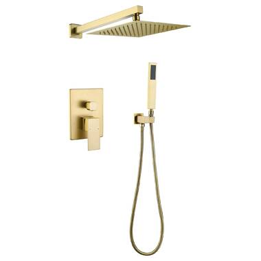 Designer Collection DC100G Square Grid Shower Drain Finish: Brushed Gold