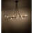 12 - Light Steel Dimmable Modern Linear Chandelier