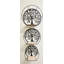 Hibba 3 Piece Circle Accent Shelf