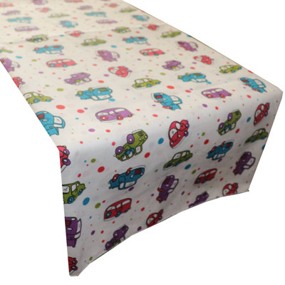Chemin de table voitures et camions