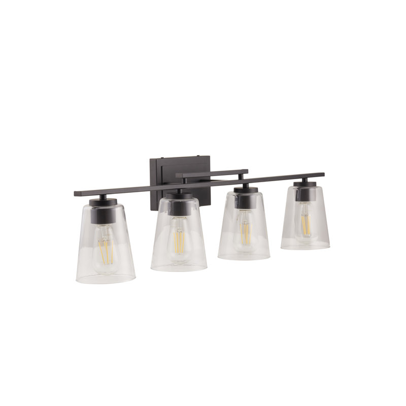 Baehr 4 - Light Dimmable Vanity Light, Black