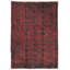 Canvello Vintage Tekkeh Red Rugs For Kitchen - 4'5" X 6'4"