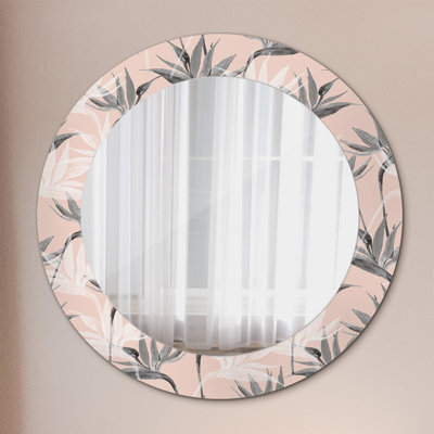 Huldar Glass Flat Wall Mirror