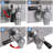 Electric Deep Countertop Fryer Stainless Steel with Timer and Drain