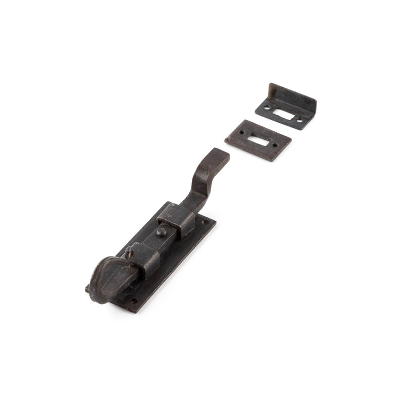 Lilianna Crook Door Bolt, 3.6cm H x 13.2cm W x 3.4cm D, Beeswax