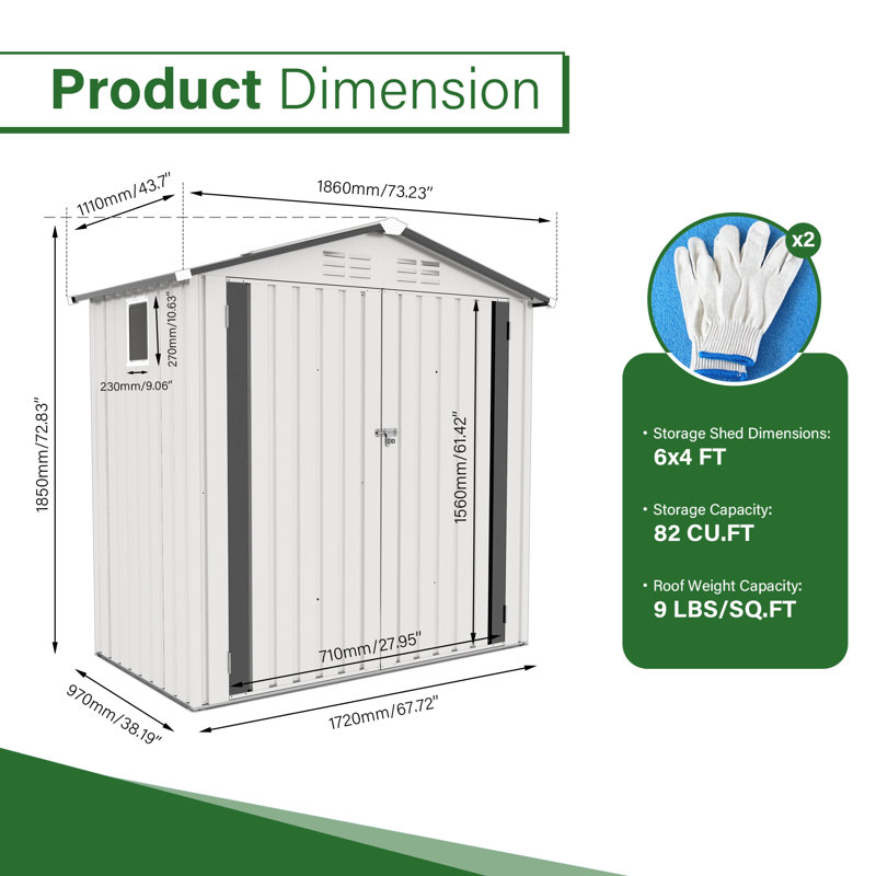 Metal Outdoor Storage Shed