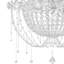 Chrysalita 6 - Light Glass Chandelier-1305360652