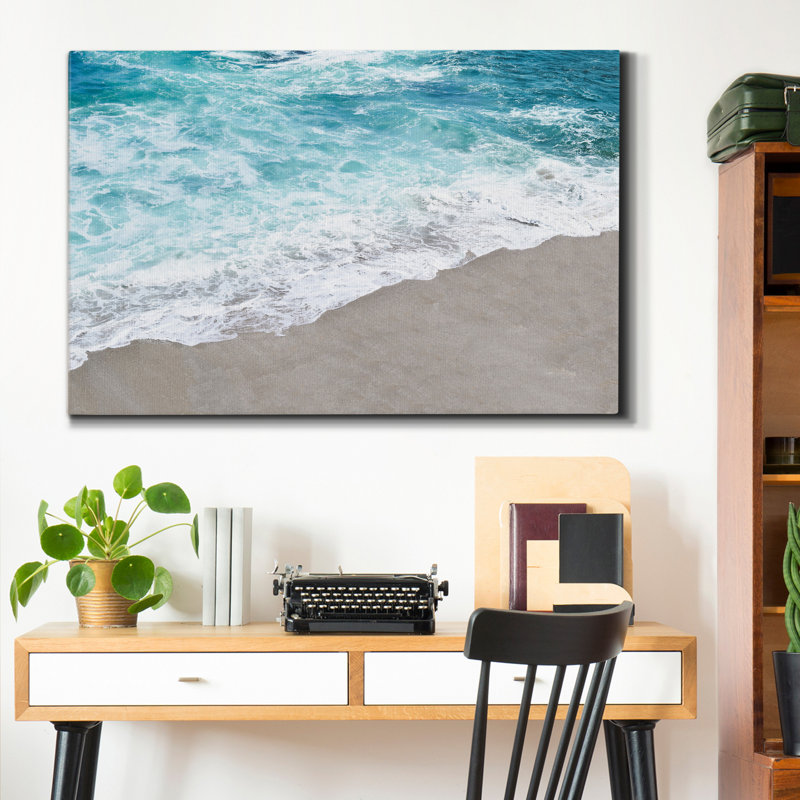 Cali Tides I - reproduction de photo sur toile tendue, H 36 po x l 24 po x P 1 po