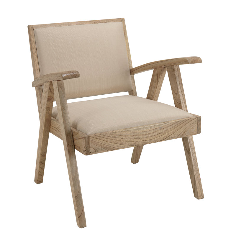 DAK Upholstered Armchair, Beige