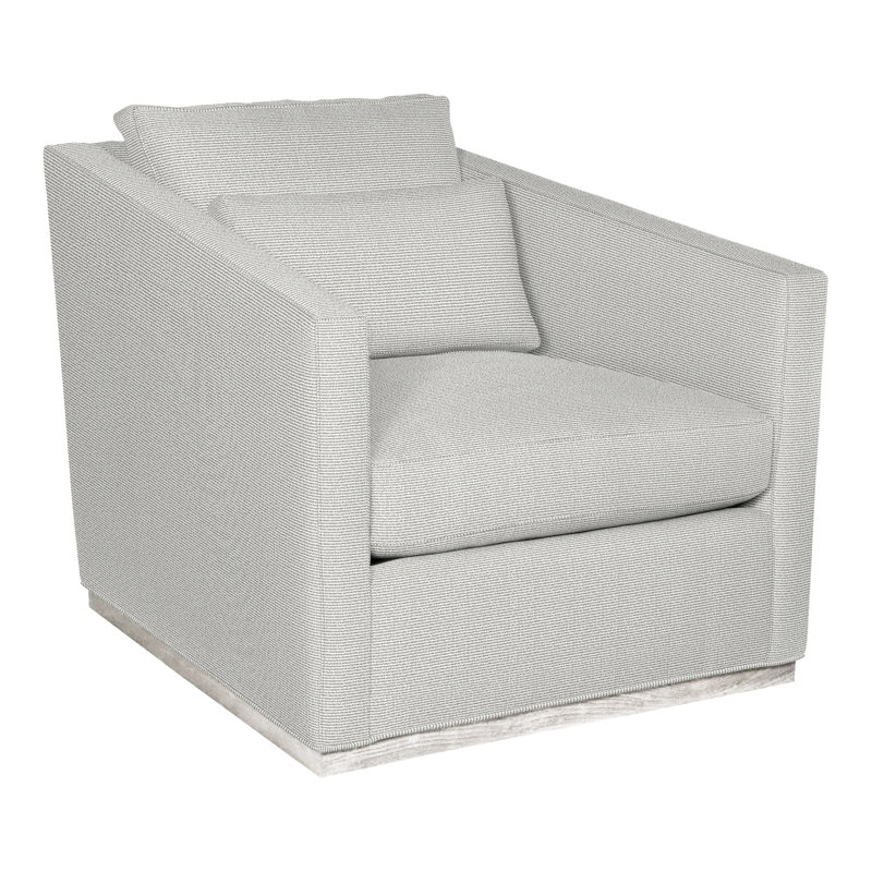 Donovan By Michael Weiss Armchair, Callaloo Cotton, Casa Blanca