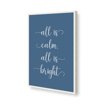 «All is Calm», reproduction d'art
