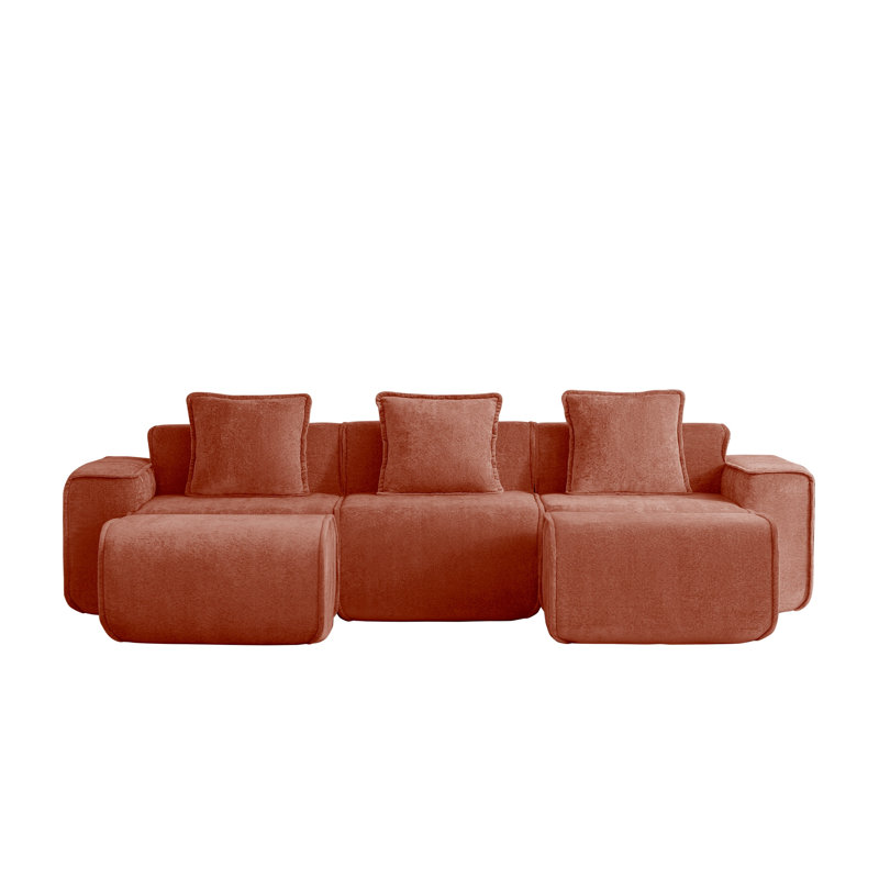Canapé modulaire Red Velvet