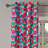Latitude Run® Abstract Art Grommet Curtain Decorative 2-Panel Window Drapes, 50"x63", Multicolor-877432886