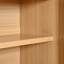 Armoire de cuisine de luxe arquée, armoire à linge cannelée avec tablettes de porte réglables-134094497