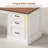 Farmhouse 110.3" Two Person Desk With 7 Drawers-74855674