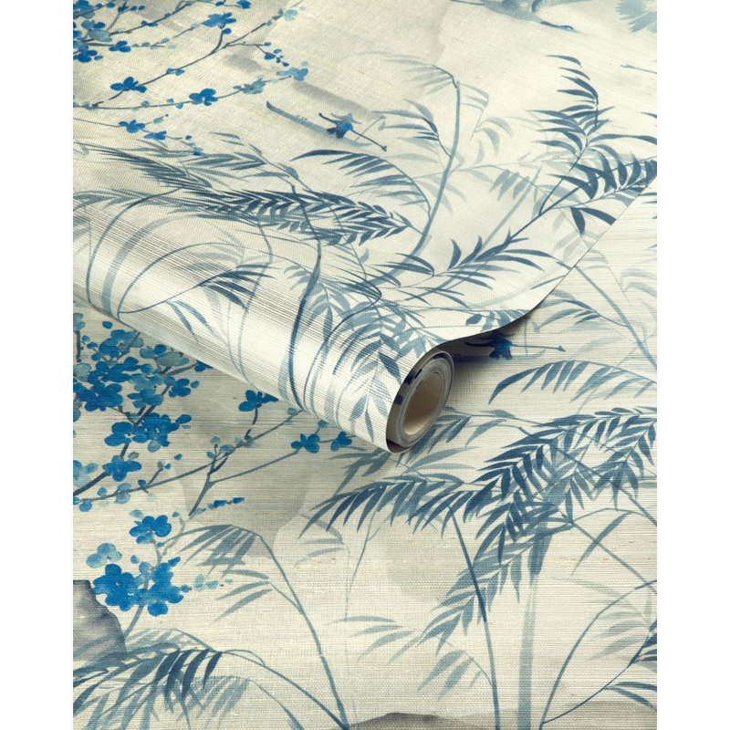 Kravet Design - W4205-619, Blue/White/Dark Blue