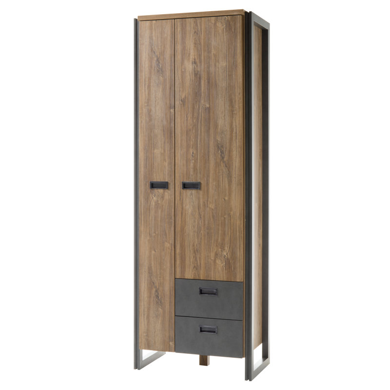 Antonia 2 Door Manufactured Wood Wardrobe