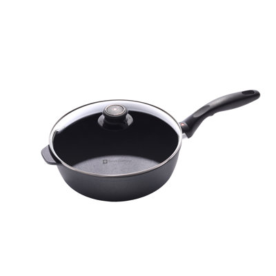 Non-Stick Aluminum Saute Pan with Lid