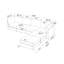 Canapé modulaire en velours côtelé Ganvelkemham-1481125405