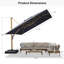 Porte-parapluies d'extérieur 11 po AlunInum-803647978-779779717