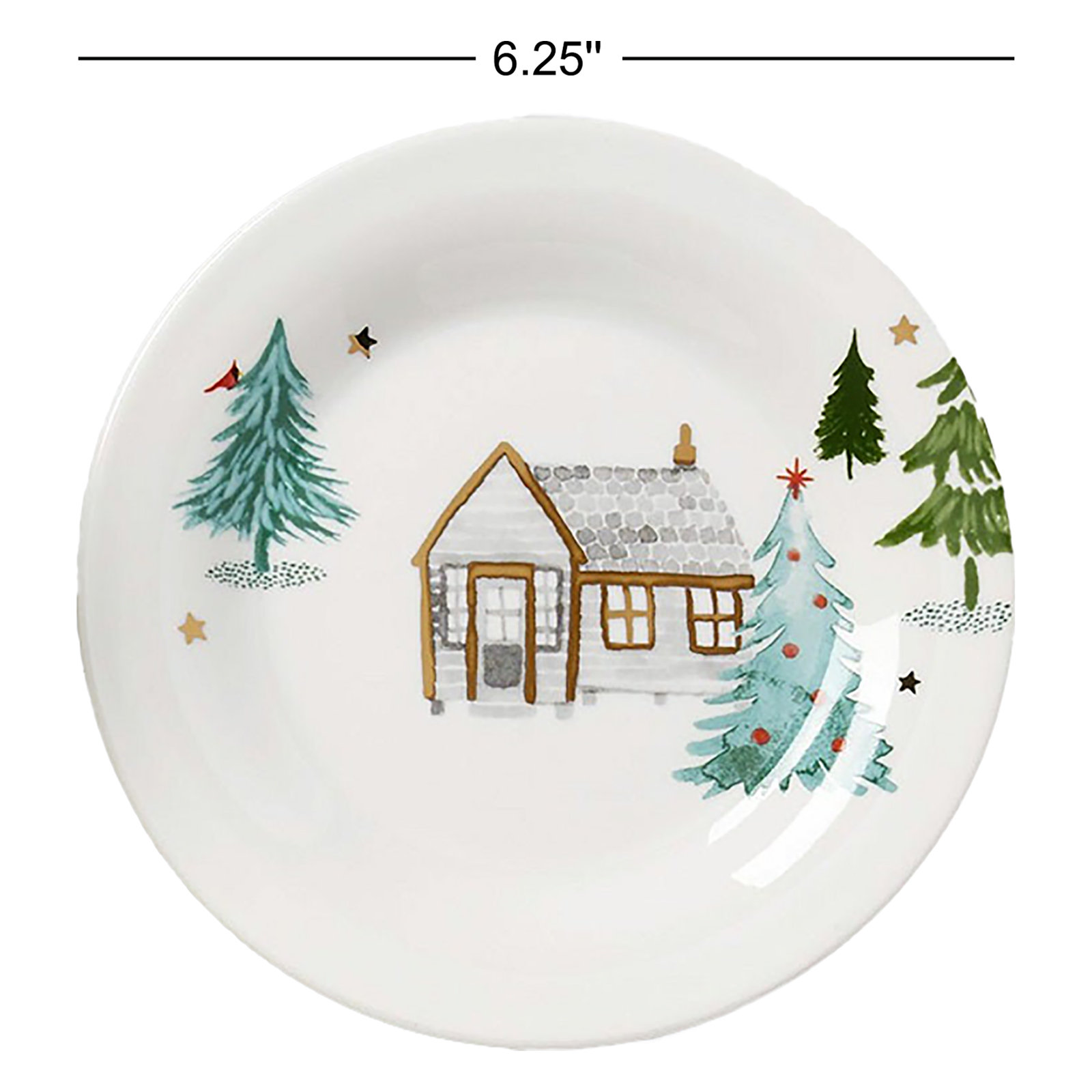 Lenox Balsam Lane 6" Porcelain Salad Plate