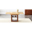 Table de salle à manger extensible de 150 à 180 cm, couleur noyer, ouverture et fermeture fluides, solution de rangement, 4 à 8 couverts, extensible jusqu'à 20 cm, rectangulaire, base anti-rayures, gain de place, idéale pour les personnes.