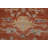 Orange Oushak Vegetable Dye Area Rug 12