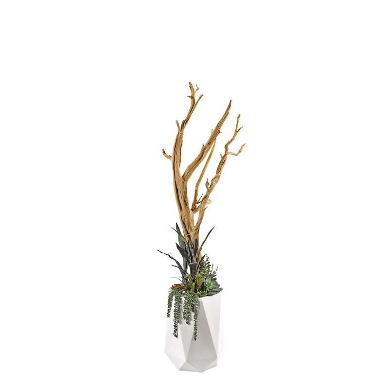 Faux Plant in Planter