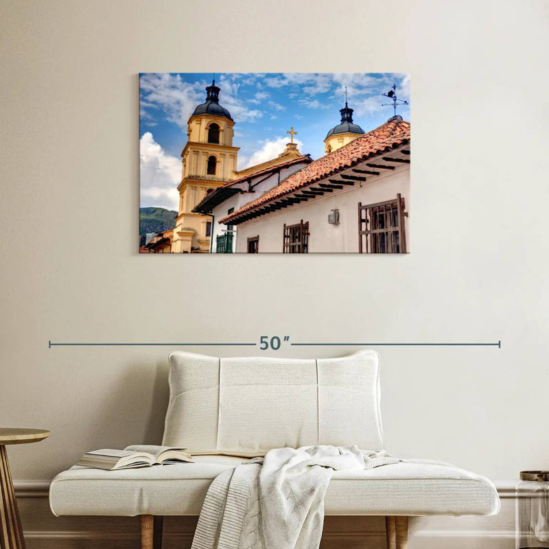 Adella La Candelaria Church, 24" H x 36" W