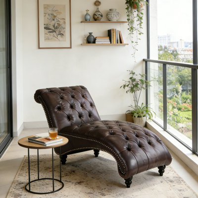 Chaise longue rembourrée Danilyn