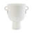 White Ceramic Vase with Handles-1183885162