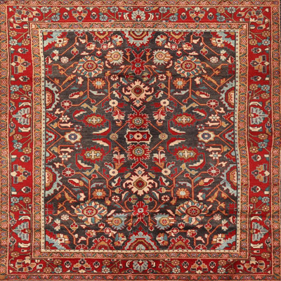 Tapis de style oriental rouge